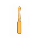 10 ml closed top ampoules, form D, colour-break ring,  amber tubular glass, type 1