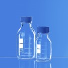 Storage bottle 500 ml clear glass cap PP DIN EN ISO 4796-1 thread size GL 45